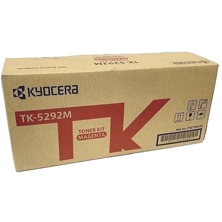 Kyocera Toner Cartridge, 7240, 11,000 Yield, Magenta KYOTK5292M